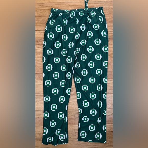 Green Lantern Pajama Pants - Picture 2 of 4